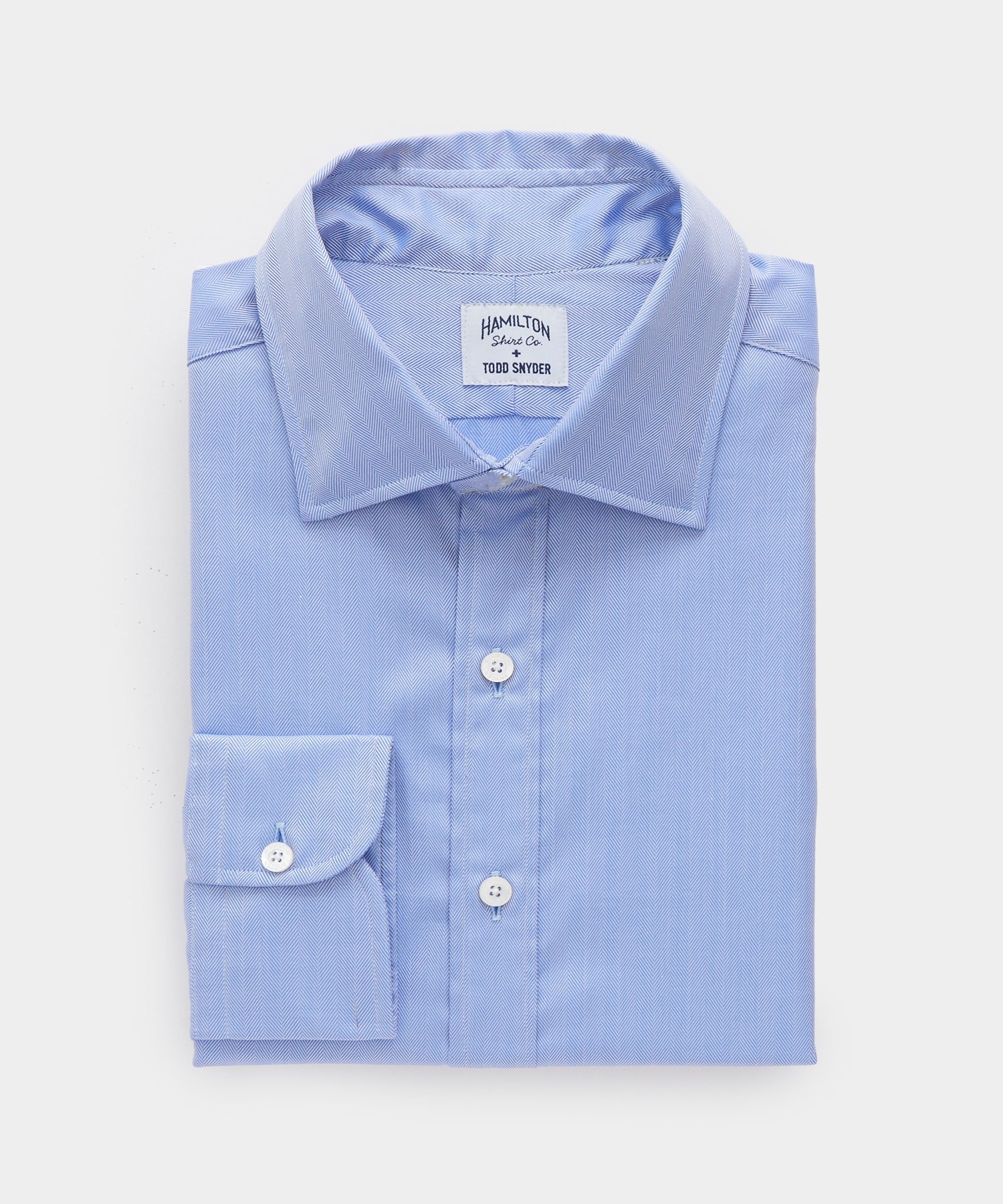 hamilton-todd-snyder-blue-herringbone-dress-shirttodd-snyder-659615